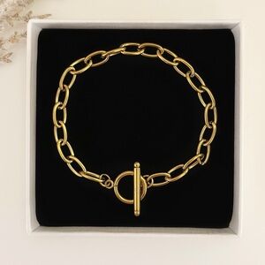 18K Gold Plated Chain Bracelet